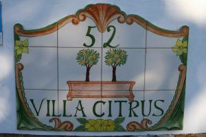Citrus villa name
